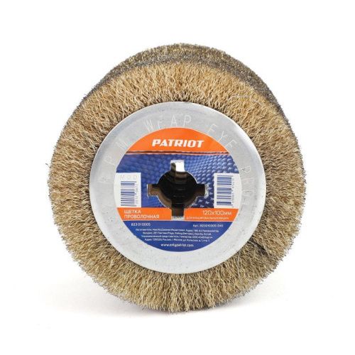 Щетка проволочная для брашировальных машин (120х100 мм), Patriot-Tehinstrument