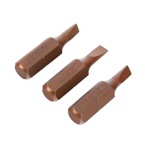 Бита SL 3.5мм, сталь S2, длина 25 мм, 3 шт., Patriot-Tehinstrument