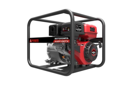 Бензиновая мотопомпа для сильнозагрязнённой воды A-iPower AWP100TX-Tehinstrument