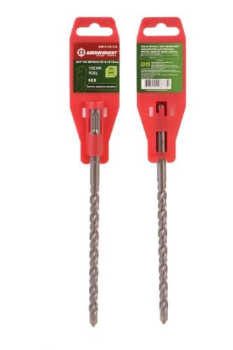 Бур SDS+ 10х210 плоский резец ВК8 спираль S4 БОЕКОМПЛЕКТ-Tehinstrument