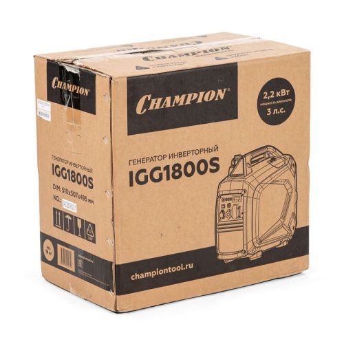 Бензиновый генератор CHAMPION IGG1800S-Tehinstrument