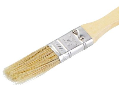 Кисть плоская "Практик" 3/4" (20мм), натуральная щетина, деревянная ручка, Sturm  PROMO-Tehinstrument