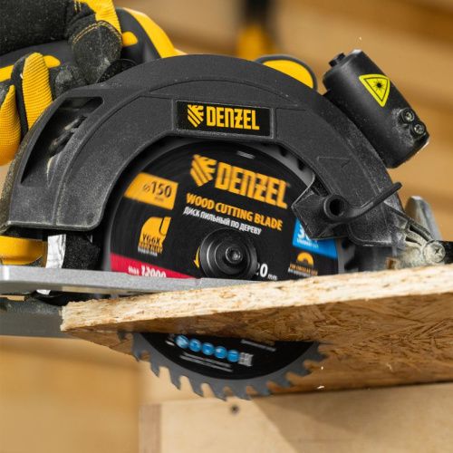 Пильный диск по дереву ф150 х 20 мм, 36 зубов Denzel-Tehinstrument