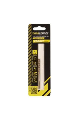 Сверло по металлу COBALT 4,0х75мм Hanskonner-Tehinstrument