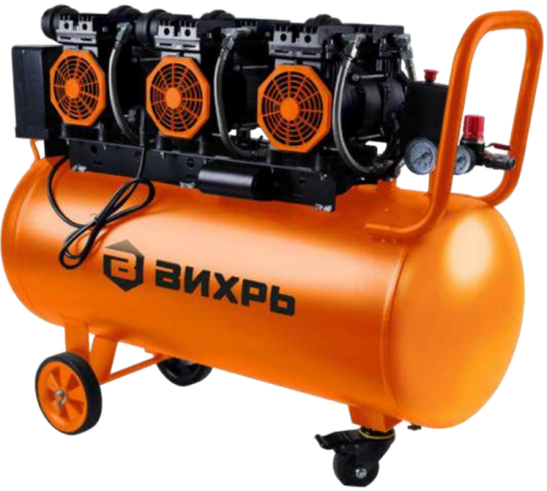 Компрессор КП-900/100 (малошумный) Вихрь-Tehinstrument
