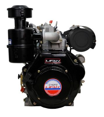 Двигатель Lifan Diesel 192FD, вал ?25мм, катушка 6 Ампер-Tehinstrument