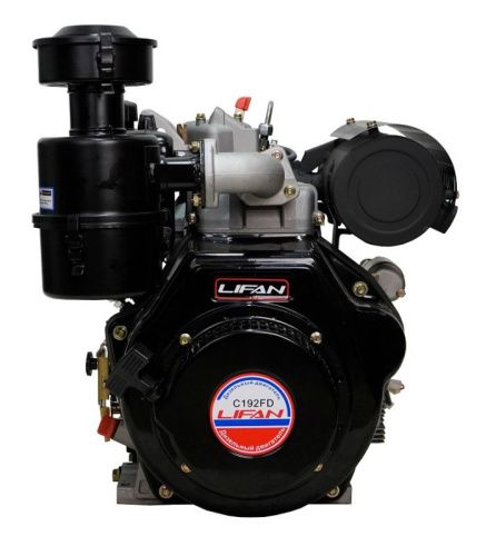 Двигатель Lifan Diesel 192FD, вал ?25мм, катушка 6 Ампер-Tehinstrument