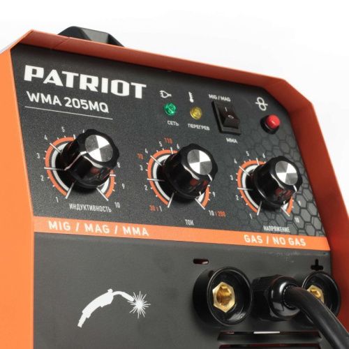 Полуавтомат сварочный инверторный Patriot WMA 205 MQ-Tehinstrument
