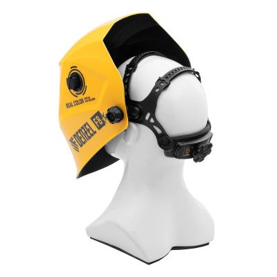 Щиток защитный лицевой (маска сварщика) F8, см. окно 100х50, Real Color, DIN4/5-8/9-13// Denzel-Tehinstrument