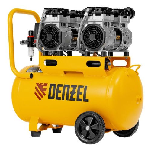 Компрессор безмасляный, малошумный Denzel DLS 1500/50-Tehinstrument