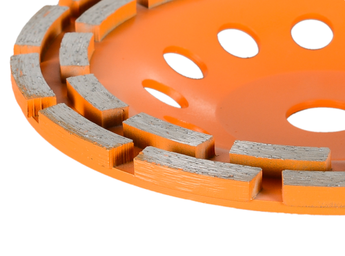 Чашка алмазная зачистная, 180 мм, двухрядная Вихрь-Tehinstrument