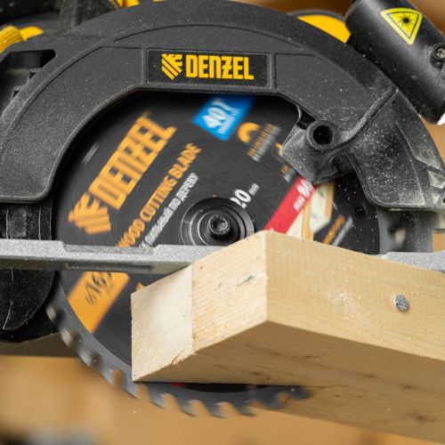 Пильный диск по дереву с гвоздями, ф165 х 20 мм, 40 зубов Denzel-Tehinstrument