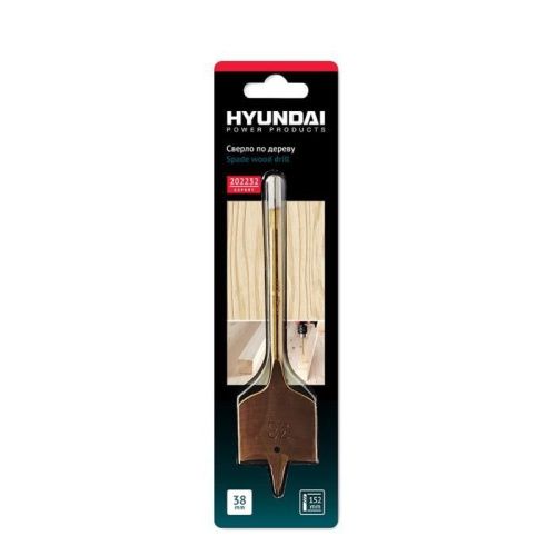 Сверло по дереву перьевое 38X152 мм Hyundai-Tehinstrument