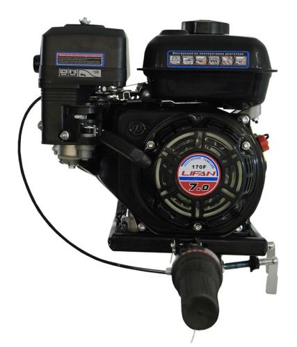 Мотор лодочный болотоход Habert (двигатель Lifan 170F D20)-Tehinstrument