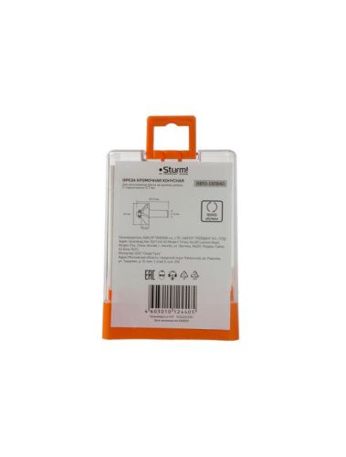 Фреза кромочная конусная с подшипником dxhxl 40x18x62,5 мм, хв.8  Sturm-Tehinstrument