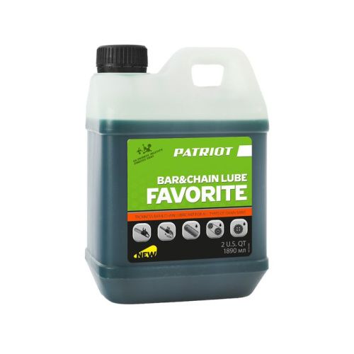 Масло цепное PATRIOT FAVORITE BAR&CHAIN LUBE, 1,892 л.-Tehinstrument
