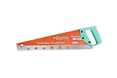 Ножовка по дереву, 450мм, 3TPI, 2D зуб,  Sturm-Tehinstrument