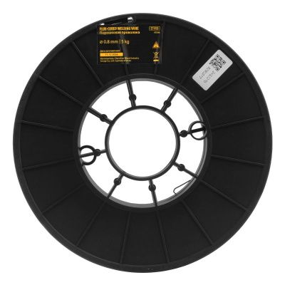 Порошковая проволока Е71TGS, диам. 0,8 мм, 5 кг, диам. катушки D200 Denzel-Tehinstrument