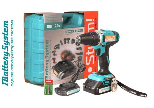 Аккумуляторный шуруповерт  Sturm CD3618 1BatterySystem-Tehinstrument