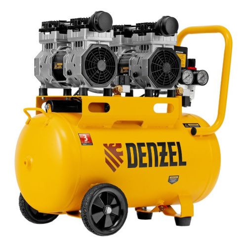 Компрессор безмасляный, малошумный Denzel DLS 1500/50-Tehinstrument