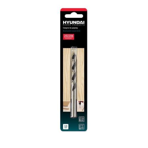 Сверло по дереву 10,0X120 мм Hyundai-Tehinstrument