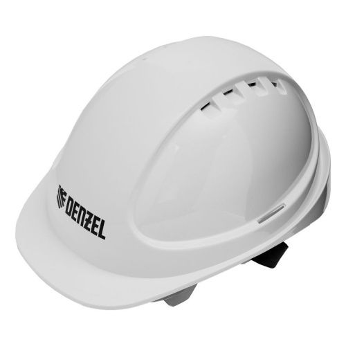 Каска защитная ударопр.«Форвард» (К-05)ABS/PC,комплект со встроен.очк.ОЧК-05 Форвард,белая Denzel-Tehinstrument