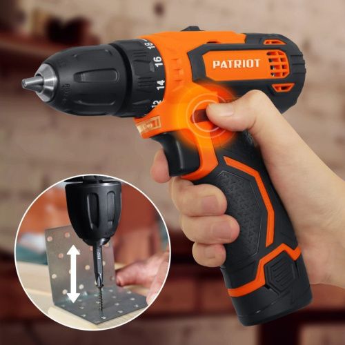 Дрель-шуруповерт аккумуляторная Patriot BR 119 Li-Tehinstrument