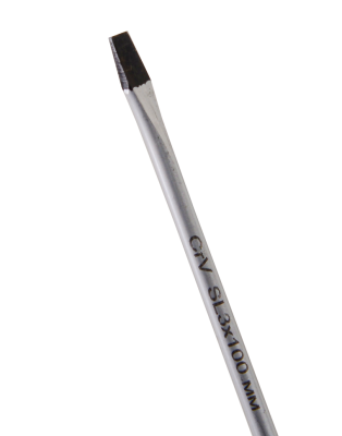 Отвёртка шлицевая ВИХРЬ SL3 100мм-Tehinstrument