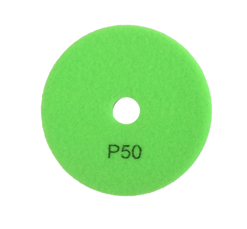 Алмазный гибкий шлифовальный круг 100мм, Р50, мокрое шлифование Вихрь-Tehinstrument