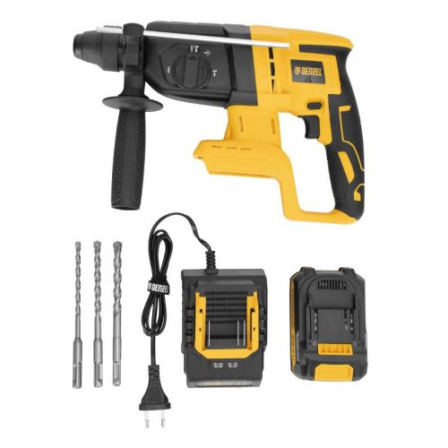 Бесщеточный аккумуляторный перфоратор Denzel RHH-BL-20-28, 3 Дж, Li-Ion, 20 В-Tehinstrument