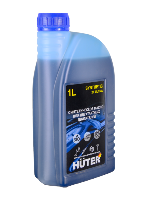 Масло 2Т ULTRA синтетическое для двухтактных двигателей, для техники Huter, 1л-Tehinstrument