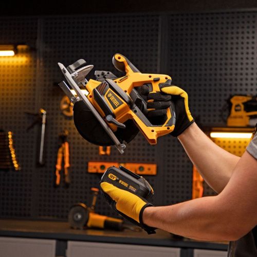 Пила циркулярная аккумуляторная бесщеточная Denzel CCS-165, 18В Li-Ion-Tehinstrument