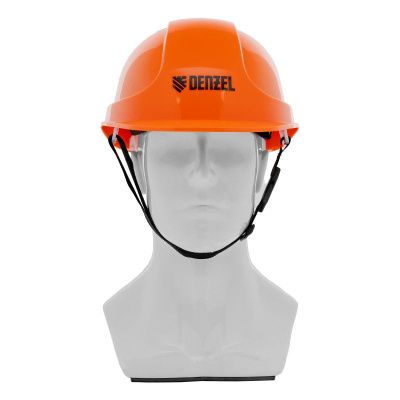 Каска защитная ударопрочная, ABS/PC, плавная регулировка, модель «Форвард» (К-05)оранж. Denzel-Tehinstrument
