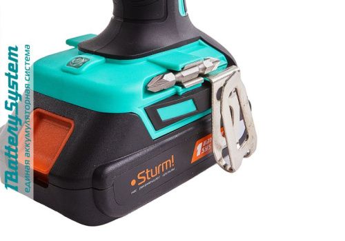 Аккумуляторный шуруповерт  Sturm CD3620T 1BatterySystem-Tehinstrument