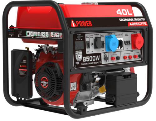Портативный бензиновый генератор A-iPower A8500TFE-Tehinstrument