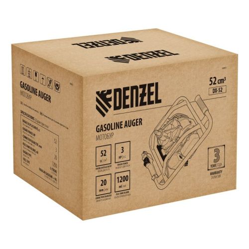 Мотобур Denzel DX-52-Tehinstrument