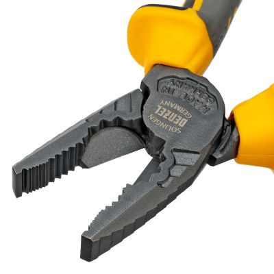 Плоскогубцы комбинированные 180 мм, трехкомпонентные рукоятки Denzel-Tehinstrument