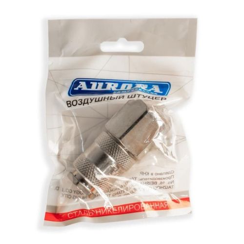 Штуцер мама с внутренней резьбой 1/2F, никелированная сталь, уп. 1шт, Aurora-Tehinstrument