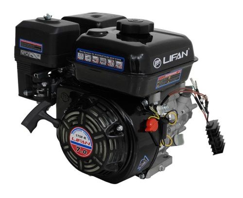 Двигатель Lifan 170F-R, вал ?20мм, катушка 3 Ампера-Tehinstrument