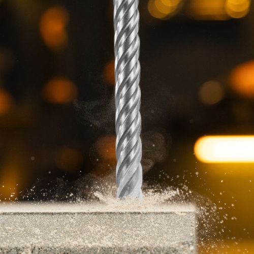 Бур по бетону, цельная крестовая пластина, 14x215 мм, SDS PLUS Denzel-Tehinstrument