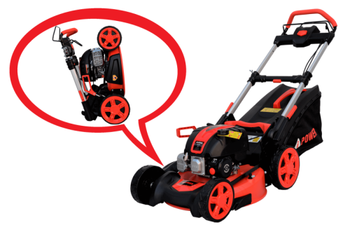 Складная газонокосилка бензиновая самоходная A-iPower AM48S-Tehinstrument