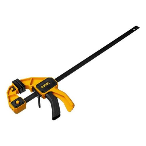 Струбцина F-образная, быстрозажимная, 450 х 80 мм, усиленный нейлоновый корпус Denzel-Tehinstrument