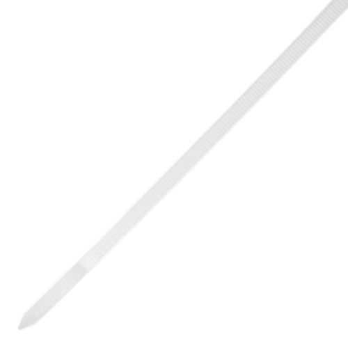 Хомуты, 250 x 4.8 мм, пластиковые, белые, 100 шт Сибртех-Tehinstrument