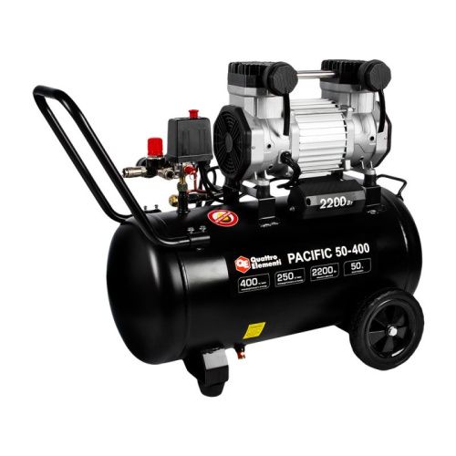 Компрессор поршневой безмасляный QUATTRO ELEMENTI PACIFIC 50-400-Tehinstrument