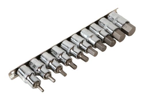 Набор головок HEX, 1/2", 55мм, 10 шт, S2  Sturm-Tehinstrument