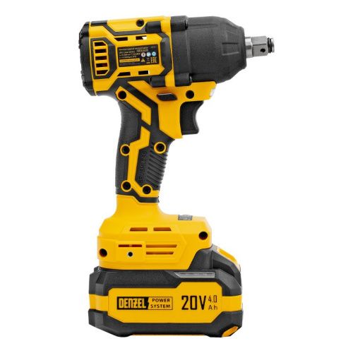 Бесщеточный аккумуляторный ударный гайковерт Denzel CIWH-BL-20-500, Li-Ion, 20 В-Tehinstrument