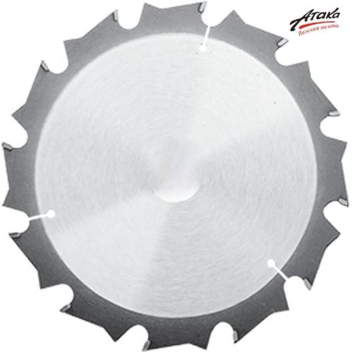 Пильный диск по газобетону и строительной древесине профи Атака 190*12T*20-Tehinstrument