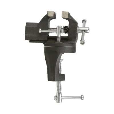 Тиски мини 40мм, поворотные, на струбцине,  Sturm-Tehinstrument