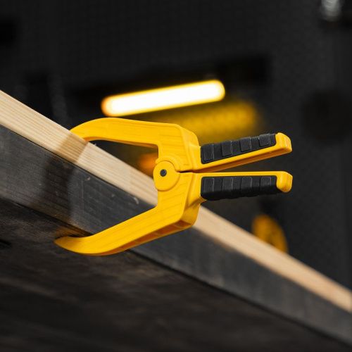 Струбцина клещеобразная, удлиненная Denzel 50 х 80 мм-Tehinstrument