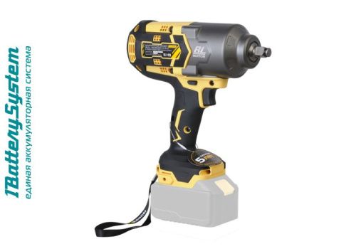 Аккумуляторный ударный гайковерт Hanskonner HCD18100S 1BatterySystem-Tehinstrument